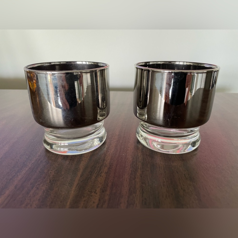 Vintage Mid Mod Lowball Glasses
